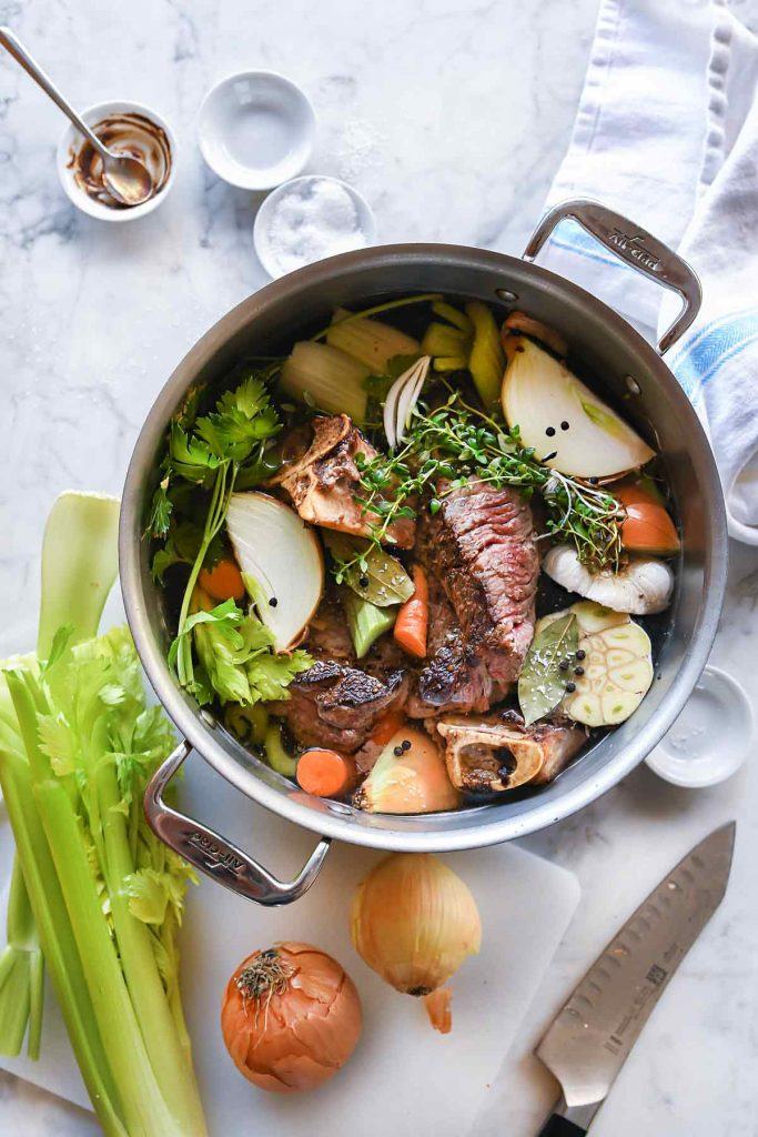 How to Make Homemade Rich Beef Stock How to Make Homemade Rich Beef Stock