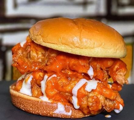 How to Make Buffalo Chicken Sandwich - 4 easy Steps » Food ...
