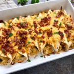 How to Make Bacon Enchiladas for Breakfast - 6 easy steps 1 Creamy Bacon and Egg Breakfast Enchiladas