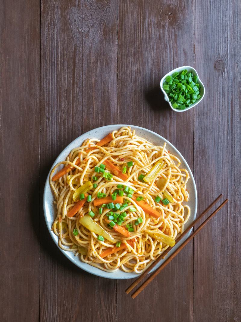 How to Make Schezwan Noodles - 5 easy steps Â» Food and Meal