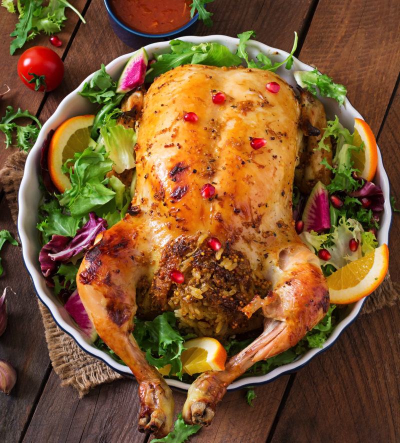 How to Cook Roasted Chicken with Rice Stuffing - 12 easy steps 3 how to cook Roasted Chicken with Rice Stuffing