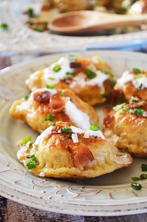 How to Cook Pierogies with Onions and Bacon 6 easy steps » Food and Meal