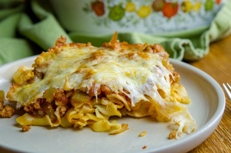 How To Make Italian Noodle Casserole -10 Easy Steps