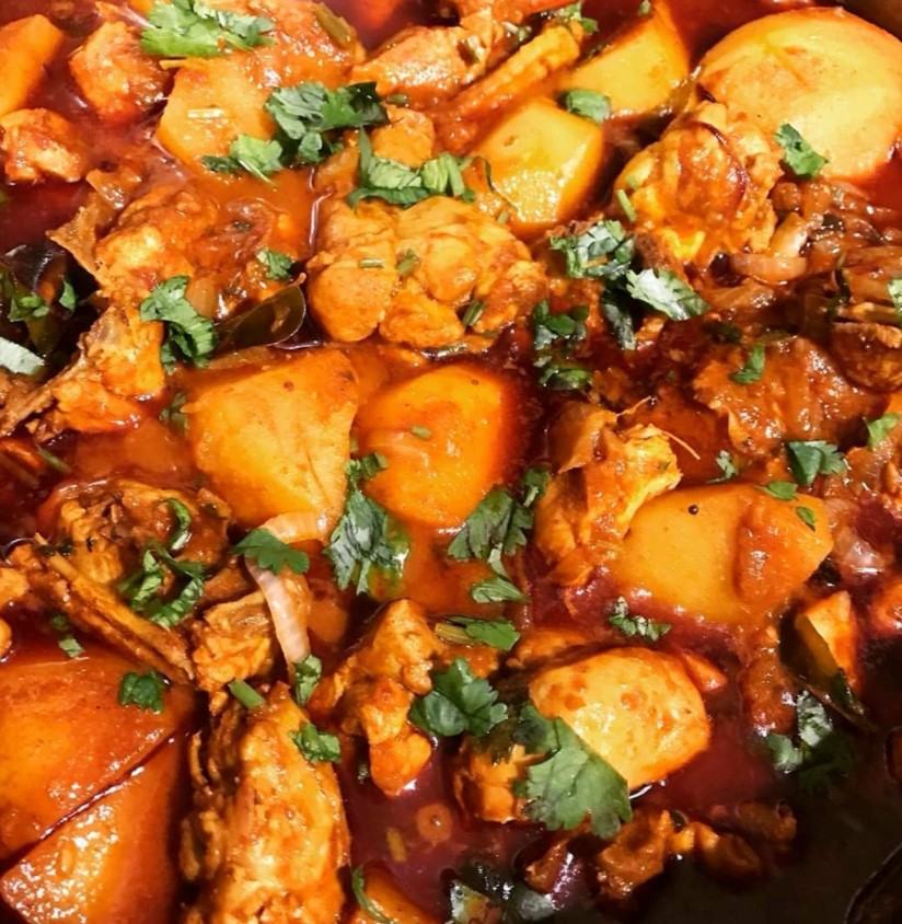 South African Durban Chicken Curry