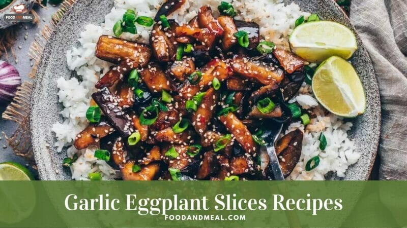 Easy-To-Make Garlic Eggplant Slices By Air Fryer 4