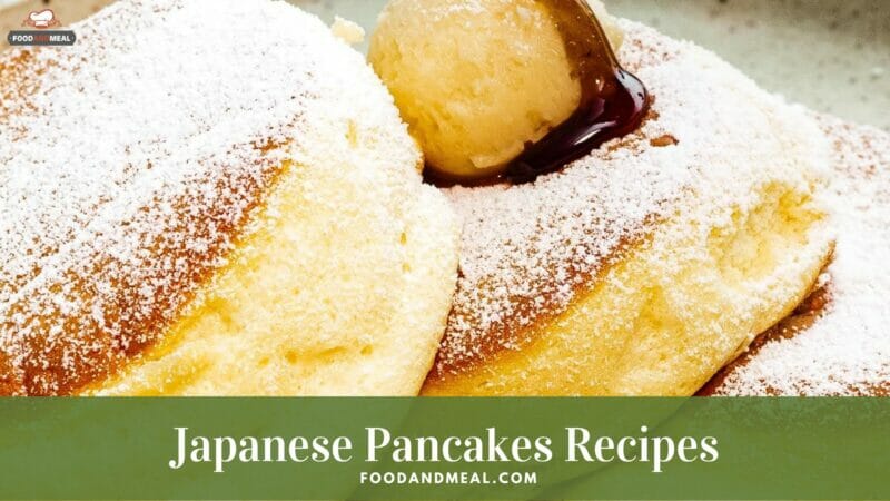 Homemade Japanese Pancakes