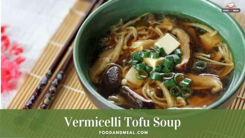 How To Cook Japanese Vermicelli Tofu Soup