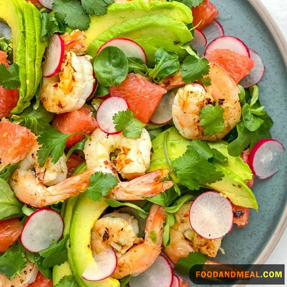 Ultimate Recipe For Korean King Prawn Salad With Pine Nut Dressing ...