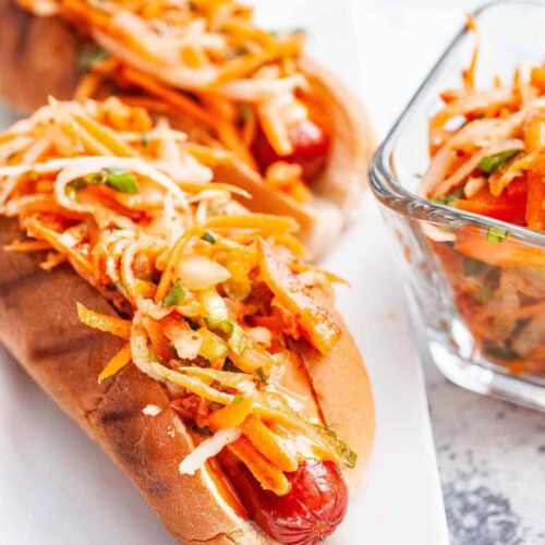 Korean Delight: Kimchi Hot Dogs That Pack A Spicy Punch 1