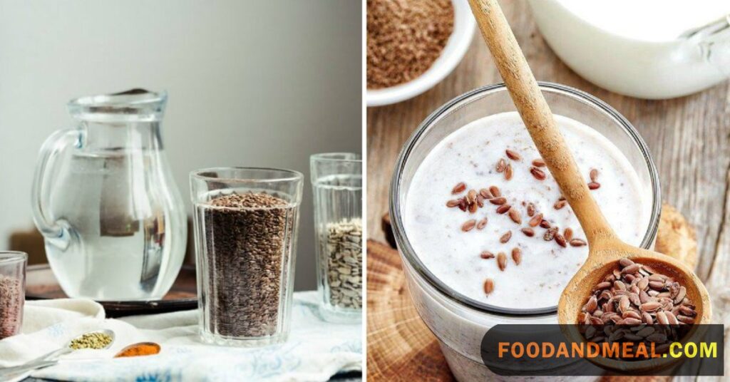 Flax Seed Milk Recipe: A Nutritious Liquid Gold Guide - Foodandmeal.com